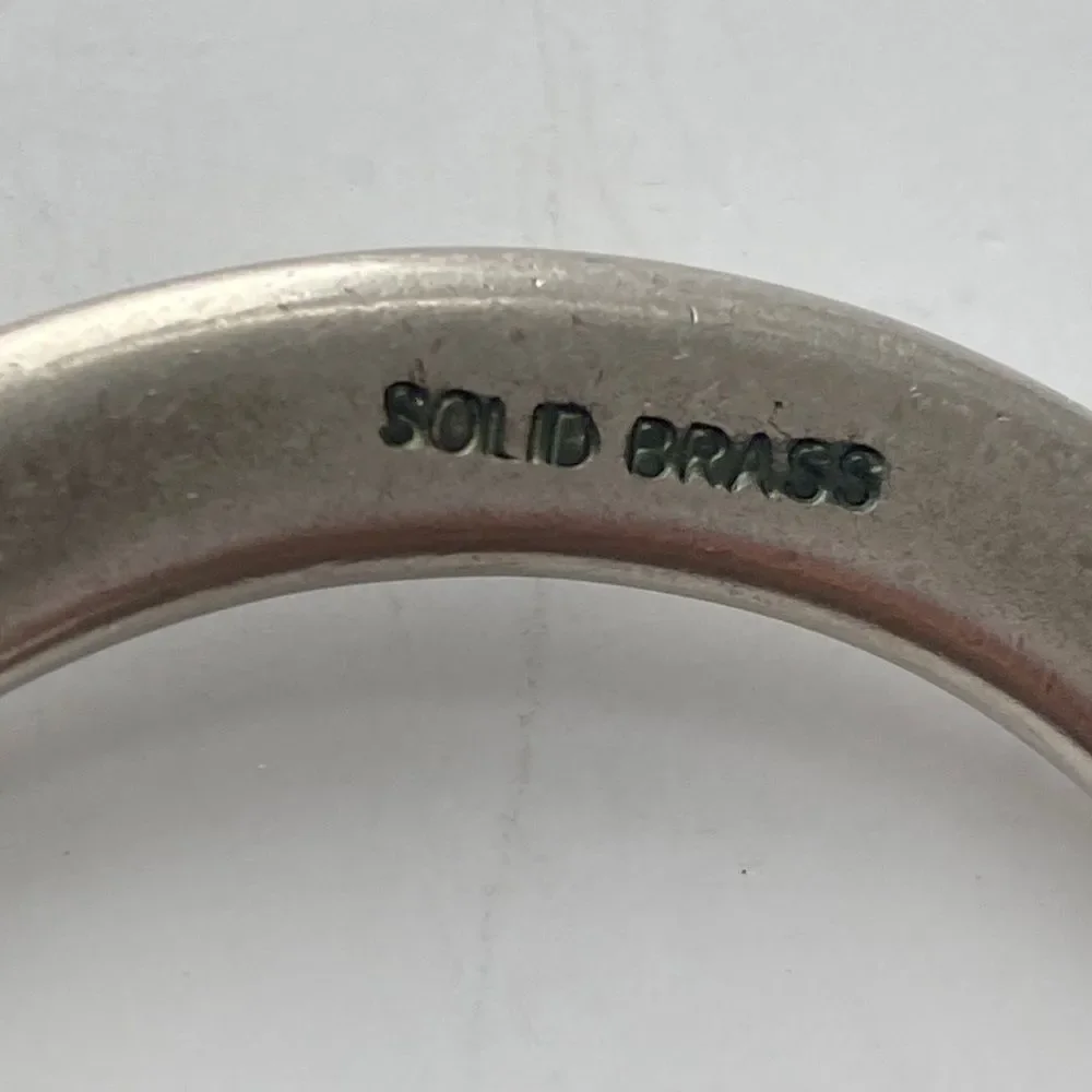 American Eagle Outfitters Brown Silver Brass Hardware Belt Sz S Boho Moto Biker